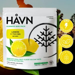 havn lemon gummies mini pack